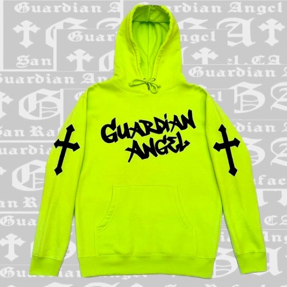 Guardian Angel “The Crosses We Carry “ Hoodie - Picture 1 of 2